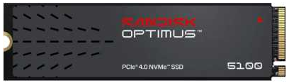Твердотельный накопитель SanDisk SSD Optimus 5100 M.2 2280 NVMe 500Gb, 6600MBs/5600MBs TBW 300, SDSP51500GAN, 1 year Твердотельный накопитель SanDisk SSD Optimus 5100 M.2 2280 NVMe 500Gb, 6600MBs/5600MBs TBW 300, SDSP51500GAN, 1 year