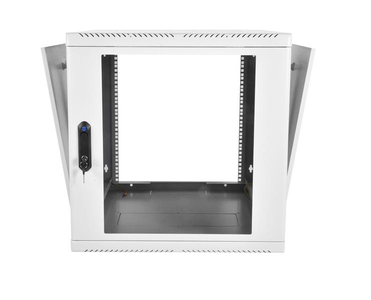  Шкаф телекоммуникационный настенный разборный 15U (600  650) съемные стенки, дверь стекло