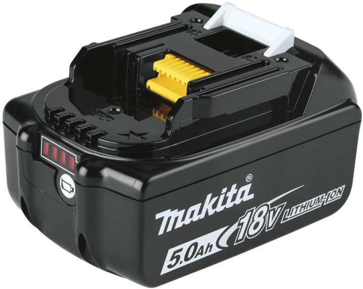 Батарея аккумуляторная Makita BL1850B LXT 18В 5Ач Li-Ion (632G59-7) Батарея аккумуляторная Makita BL1850B LXT 18В 5Ач Li-Ion (632G59-7)