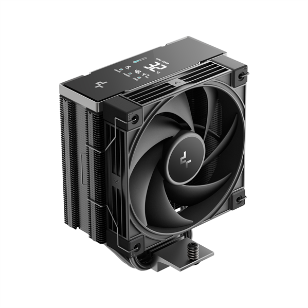 Кулер для процессора DEEPCOOL AK400 G2 DIGITAL NYX LGA1851/1700/1200/115X/AM5/AM4 (12шт/кор, TDP 220W, PWM, Fan 120mm, 4 тепл. трубки, черный) RET (R-AK400G2-BKNNMN-GJD-1) Кулер для процессора DEEPCOOL AK400 G2 DIGITAL NYX LGA1851/1700/1200/115X/AM5/AM4 (12шт/кор, TDP 220W, PWM, Fan 120mm, 4 тепл. трубки, черный) RET (R-AK400G2-BKNNMN-GJD-1)