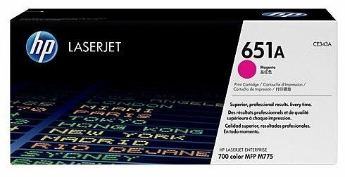 Картридж Cartridge HP 651A для LJ 700 Color MFP 775, пурпурный (16 000 стр.) (белая упаковка)
