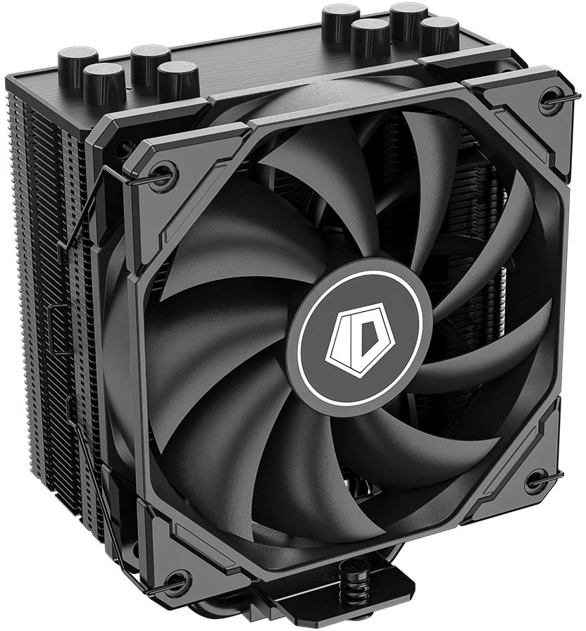 Устройство охлаждения(кулер) ID-Cooling SE-224-XTS Soc-AM5/AM4/1200/1700/1851 черный 4-pin 29dB Al+Cu 220W 650gr Bulk (SE-224-XTS BLACK BULK)