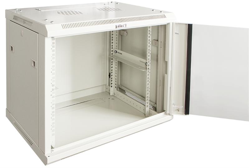  Шкаф настенный серии Pro, 4U 600x450, стеклянная дверь