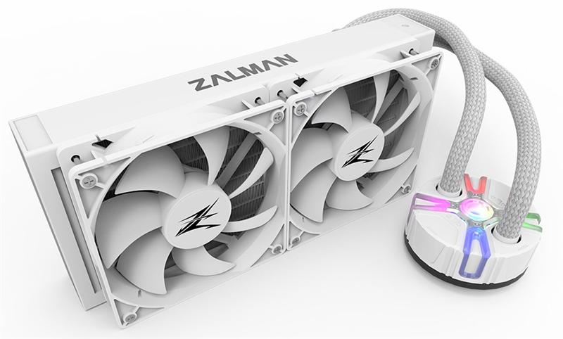 Система водяного охлаждения Zalman CPU Liquid Cooler 240mm, White