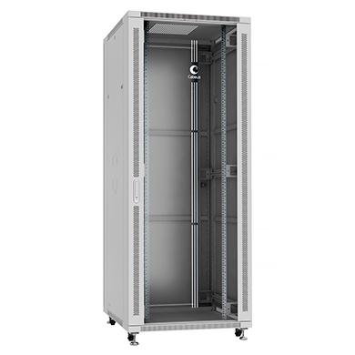  Cabeus ND-05C-42U80/100 Шкаф  19" напольный для распределительного и серверного оборудования 42U 800x1000x2055mm (ШхГхВ) передняя и задняя перфор. двери, цвет серый (RAL 7035)