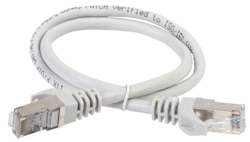  ITK Коммутационный шнур (патч-корд), кат.5Е FTP, 5м, серый