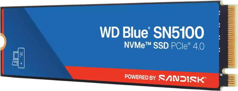 Твердотельный накопитель Western Digital Blue SN5100 SSD M2.2280 PCIe 4.0 500Gb, 6600MBs/5600MBs, TBW 300, WDS500G5B0E, 1 year Твердотельный накопитель Western Digital Blue SN5100 SSD M2.2280 PCIe 4.0 500Gb, 6600MBs/5600MBs, TBW 300, WDS500G5B0E, 1 year