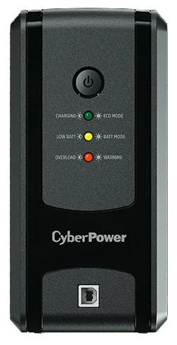 Источник бесперебойного питания CyberPower UT650EG  Line-Interactive 650VA/390W USB/RJ11/45 (3 EURO)