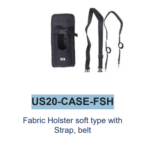 Защитный чехол M3 Mobile ASSY: US20/US30 Fabric Holster soft type with Strap, belt