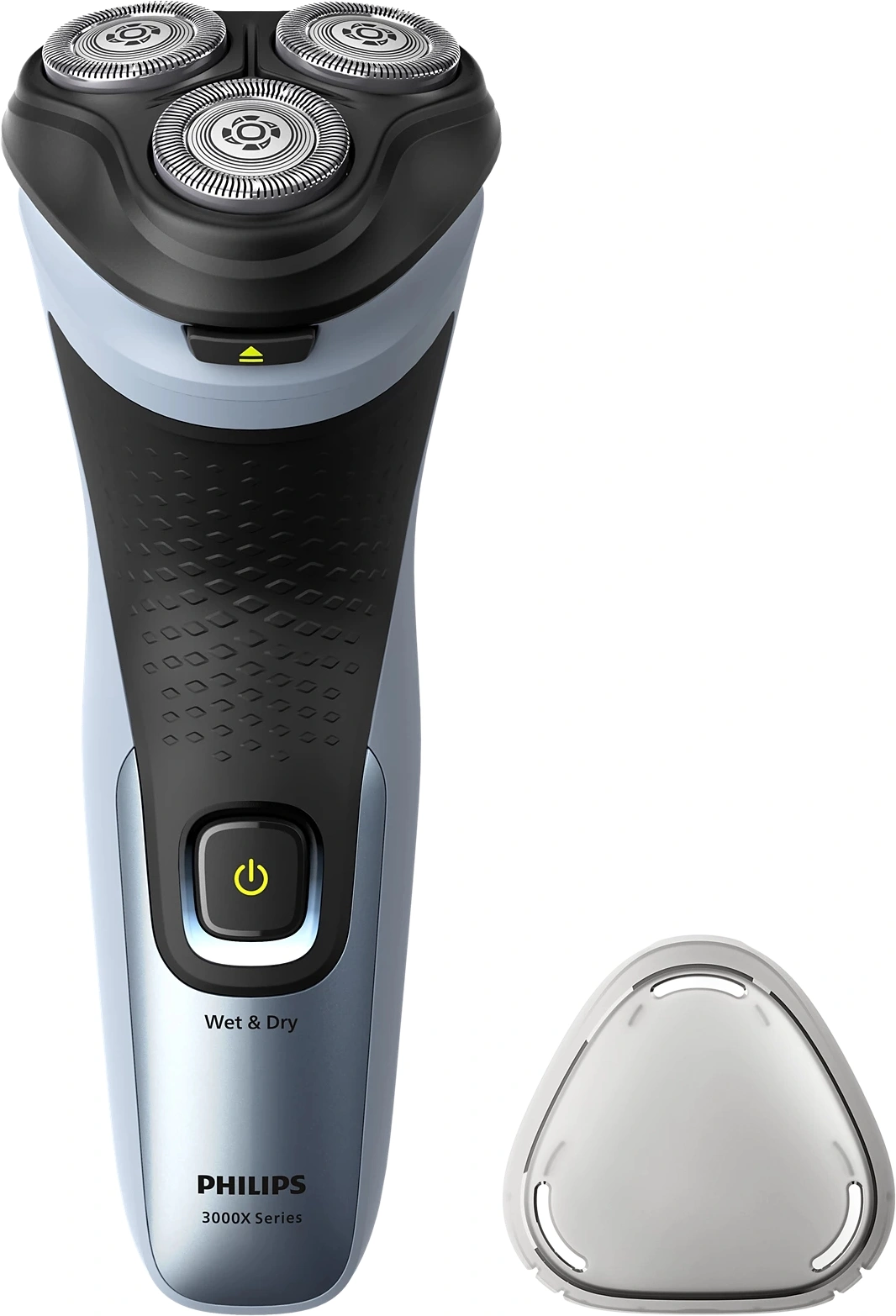 Бритва роторная/ Бритва роторная Philips 3000X Series X3063/00 реж.эл.:3 питан.:аккум. черный/голубой