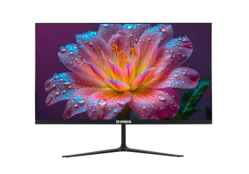Монитор 21.5'' IRBIS GROOVYVIEW 22 LED Monitor 1920x1080, 16:9, VA, 250 cd/m2, 3000:1, 3ms, 178°/178°, VGA, HDMI, Audio output, 100Hz, Tilt, VESA 75х75, внутр. бп, Black 1y (China)