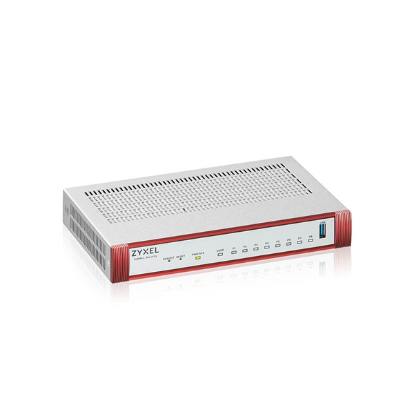 Межсетевой экран Zyxel USG FLEX 100H с подпиской Gold на 1 год (AV, CF, IDP/DPI, Sandboxing, SecuReporter, Secure Wi-Fi, 24 AP), 8xRJ-45: 1G (LAN/WAN), 1xUSB3.0, AP Controller (8/24) **