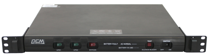 Источник бесперебойного питания Powercom Smart-UPS King Pro RM, Line-Interactive, 600VA/480W, Rack 1U, IEC, USB (1152586)