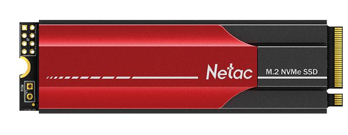Ssd накопитель Netac SSD N950E Pro 500GB PCIe 3 x4 M.2 2280 NVMe 3D NAND, R/W up to 3500/2200MB/s, TBW 400TB, 512MB DRAM buffer, with heat sink, 5y wty