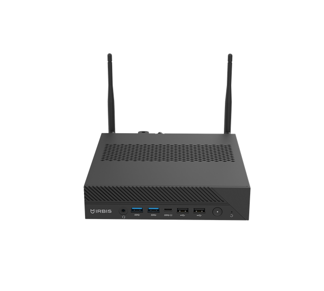 Персональный компьютер IRBIS Smartdesk, Mini (uSFF) i5-13500H, 1x16GB SoDIMM DDR5 4800 , 512GB SSD M.2 2280 NVME, Iris Xe Graphics 80EU, NoDVD, (1xDP, 2xHDMI, 2xRJ45), WiFi, BT, Vesa mount, NoOS, 1YR