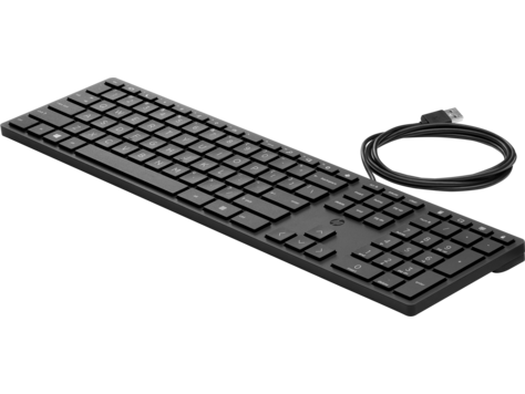 Клавиатура Keyboard HP Wired Desktop 320K black (Halley) - RUSS Клавиатура Keyboard HP Wired Desktop 320K black (Halley) - RUSS