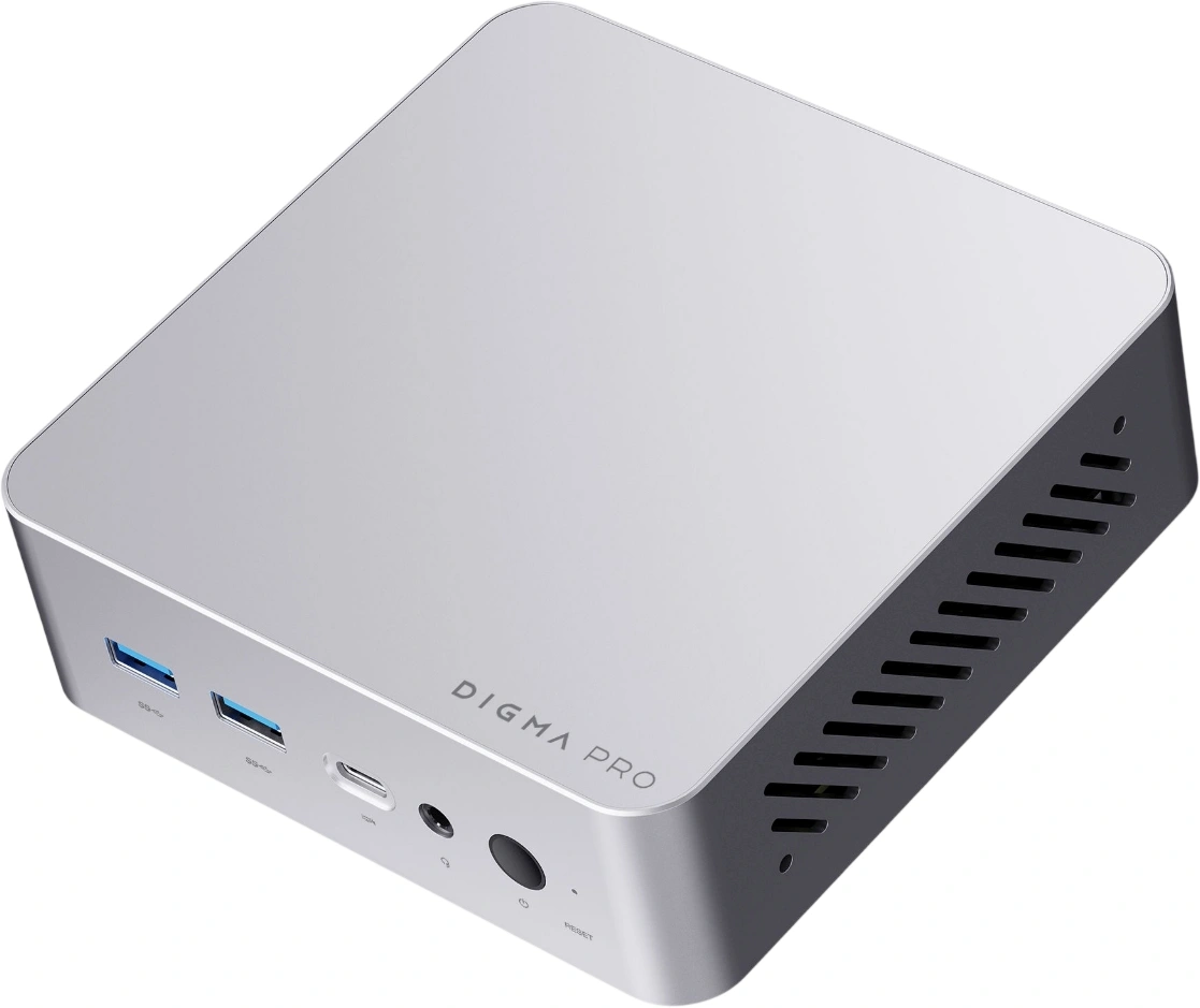 Неттоп Digma Pro Minimax X5 i5 13420H (2.1) 16Gb SSD512Gb UHDG Windows 11 Pro GbitEth WiFi BT 100W серебристый (DPP5-ADXW07) Неттоп Digma Pro Minimax X5 i5 13420H (2.1) 16Gb SSD512Gb UHDG Windows 11 Pro GbitEth WiFi BT 100W серебристый (DPP5-ADXW07)