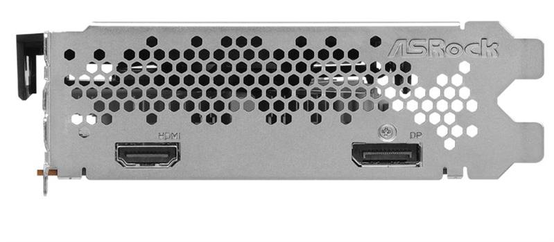 Видеокарта ASROCK Radeon RX 6400 Challenger ITX 4G, 1*DP, 1*HDMI, FAN 1; 90-GA3CZZ-00UANF