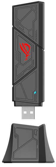 адаптер ASUS ROG USB-BE92// BE92 // 567 + 1201 Mbps USB 3.0 Adapter + 2 antenna адаптер ASUS ROG USB-BE92// BE92 // 567 + 1201 Mbps USB 3.0 Adapter + 2 antenna