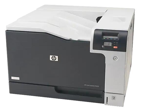 Принтер HP Color LaserJet Professional CP5225n (A3, 600dpi, 20(20)ppm, 192Mb, 2trays 250+100, USB/LAN) (незначительное повреждение коробки)