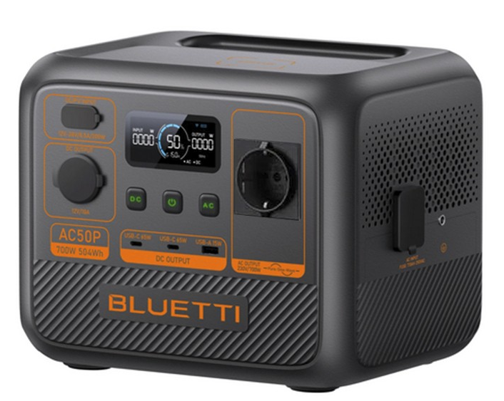 Портативная зарядная станция Bluetti Premium 50 (AC50P) Portable Power Station, 700W/504Wh, LiFePO4, 6,87kg Портативная зарядная станция Bluetti Premium 50 (AC50P) Portable Power Station, 700W/504Wh, LiFePO4, 6,87kg
