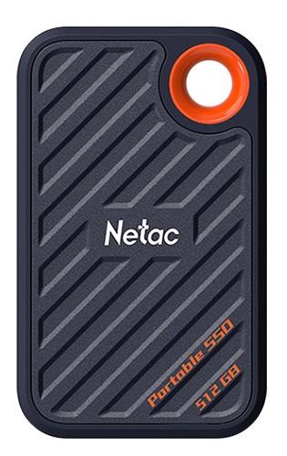 Ssd накопитель Netac ZX20 512GB USB 3.2 Gen 2 Type-C External SSD, R/W up to 2000MB/1800MB/s, with USB C to A cable and 20Gbps USB C to C cable