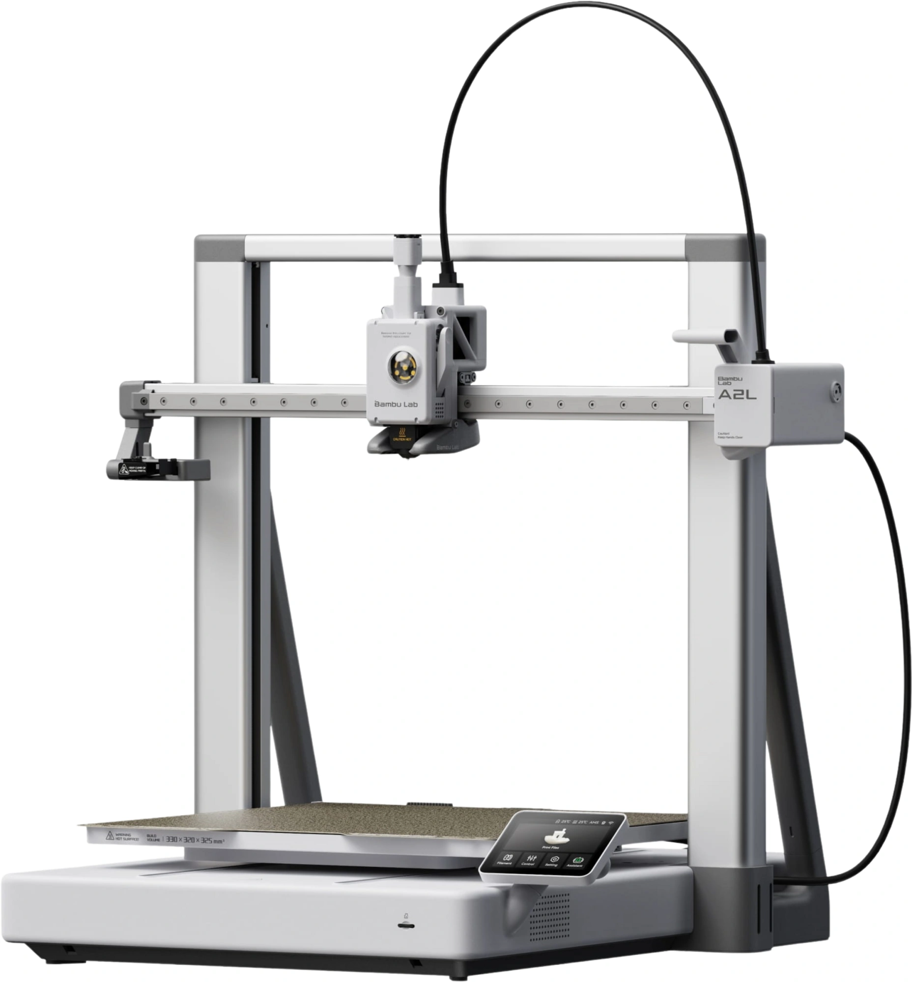 3д принтер Bambu lab : 3D-Printer A2L, Open type, Compatible with plastics: PLA, PETG, TPU, without AMS