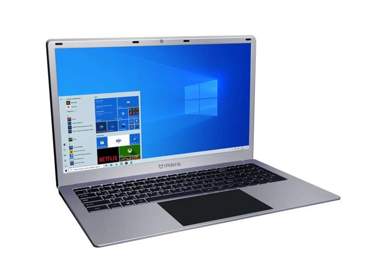 Ноутбук IRBIS NB292 15.6" 3200*1800  WQXGA+ IPS, Intel N4020, 4GB/128GB, 5000mAh/7.4V, 0.3M camera, Plastic silver color case, M.2 SSD support, Windows11H