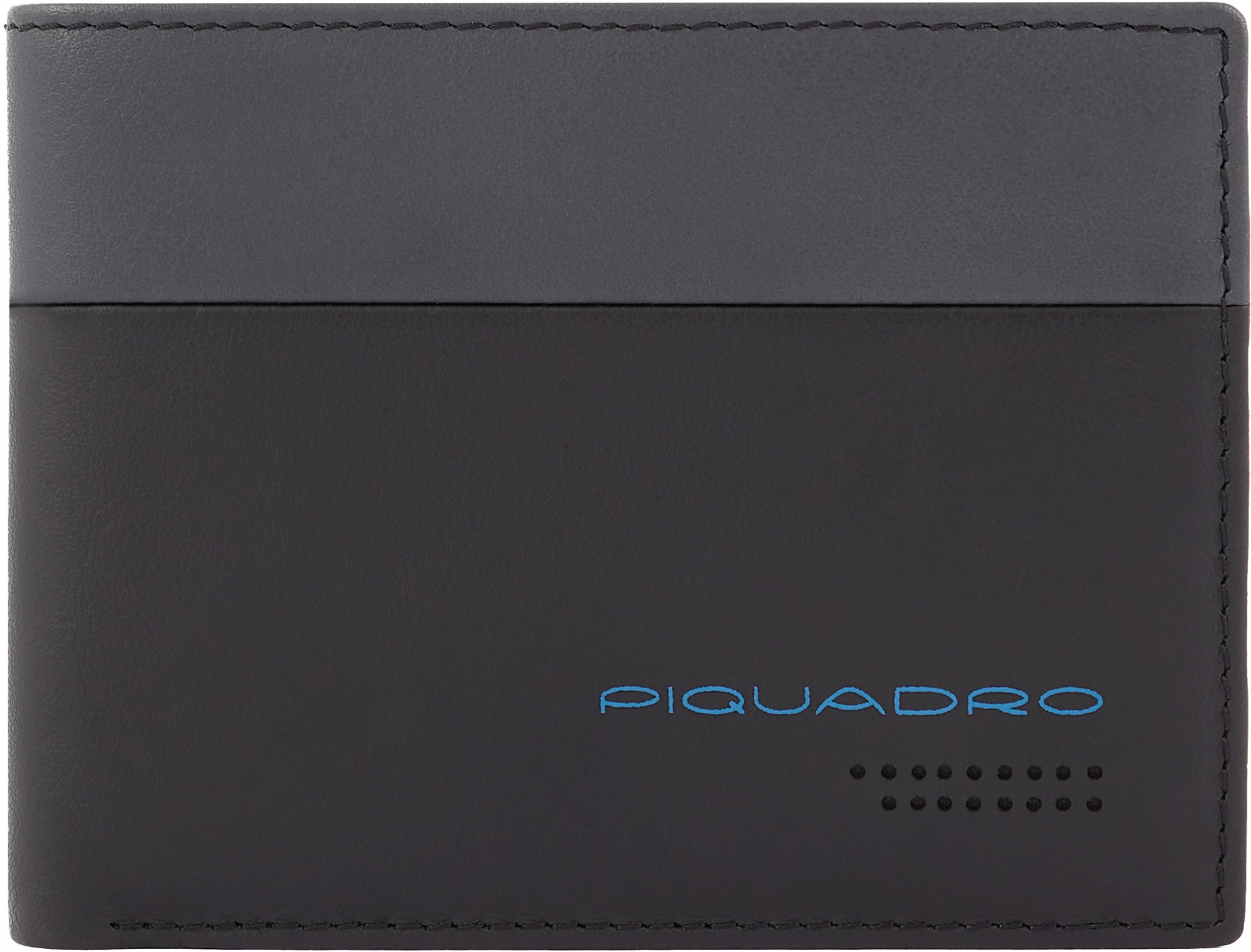 Кошелек мужской Piquadro Urban PU257UB00R/NGR черный/серый натур.кожа