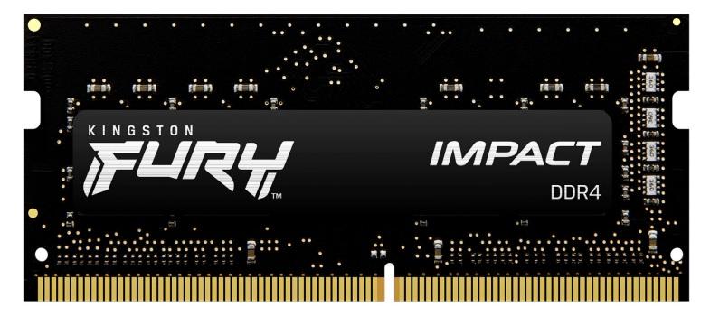 Оперативная память Kingston 16GB 3200MHz DDR4 CL20 SODIMM FURY Impact, 1 year