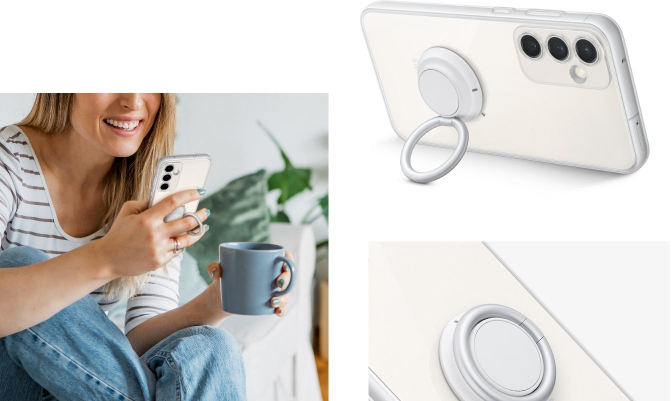 Чехол (клип-кейс) Samsung для Samsung Galaxy S23 FE Clear Gadget Case прозрачный (EF-XS711CTEGRU) Samsung Electronics EF-XS711CTEGRU
