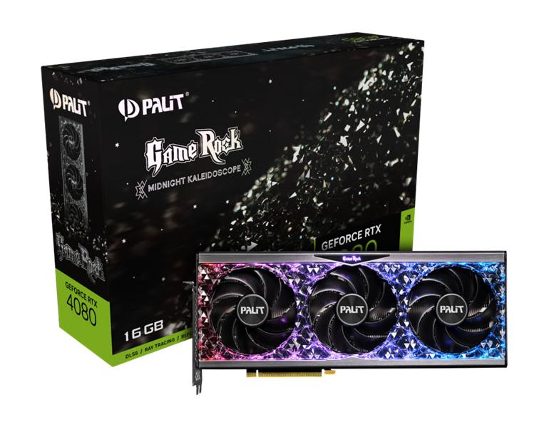 Видеокарта PALIT RTX4080 GAMEROCK 16GB GDDR6X 256bit 3-DP HDMI