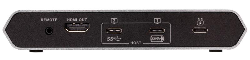 Док-переключатель ATEN 2-Port USB-C Gen 1 Dock Switch with Power Pass-through