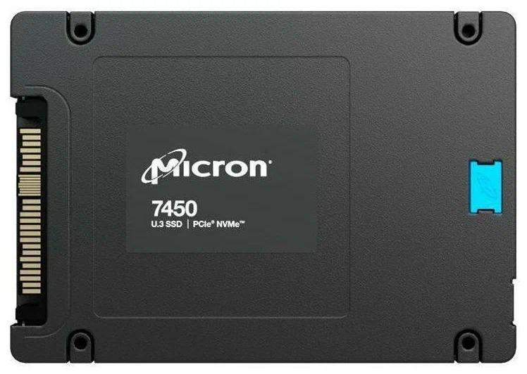 Твердотельный накопитель Micron 7450 PRO 3.84TB NVMe U.3 (15mm) SSD Enterprise Solid State Drive, 1 year, OEM