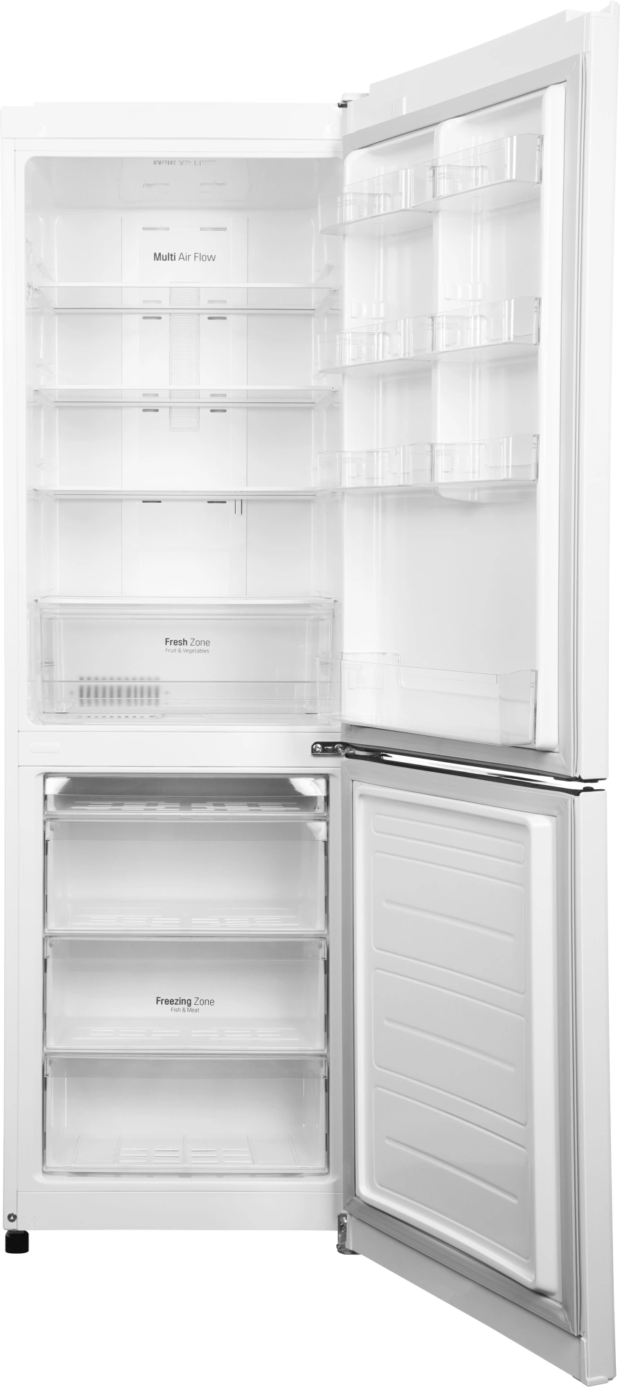 Холодильник LG Electronics/ Холодильник LG, отдельностоящий, ВхШхГ 1907х595х655 мм, объем 302 (223+79) л, внешний LED дисплей, Total No Frost, LED освещение, зона свежести, Multi Air Flow, инверторный компрессор, энергоэ Холодильник LG Electronics/ Холодильник LG, отдельностоящий, ВхШхГ 1907х595х655 мм, объем 302 (223+79) л, внешний LED дисплей, Total No Frost, LED освещение, зона свежести, Multi Air Flow, инверторный компрессор, энергоэ