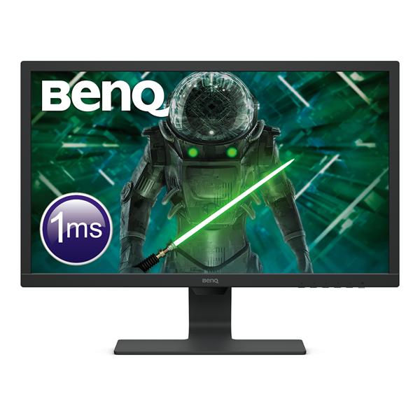 Монитор BENQ 24" GL2480 TN LED 1920x1080 1ms 16:9 250 cd/m2 1000:1 12M:1 170/160 D-sub DVI HDMI  Flicker-free Black (незначительное повреждение коробки)