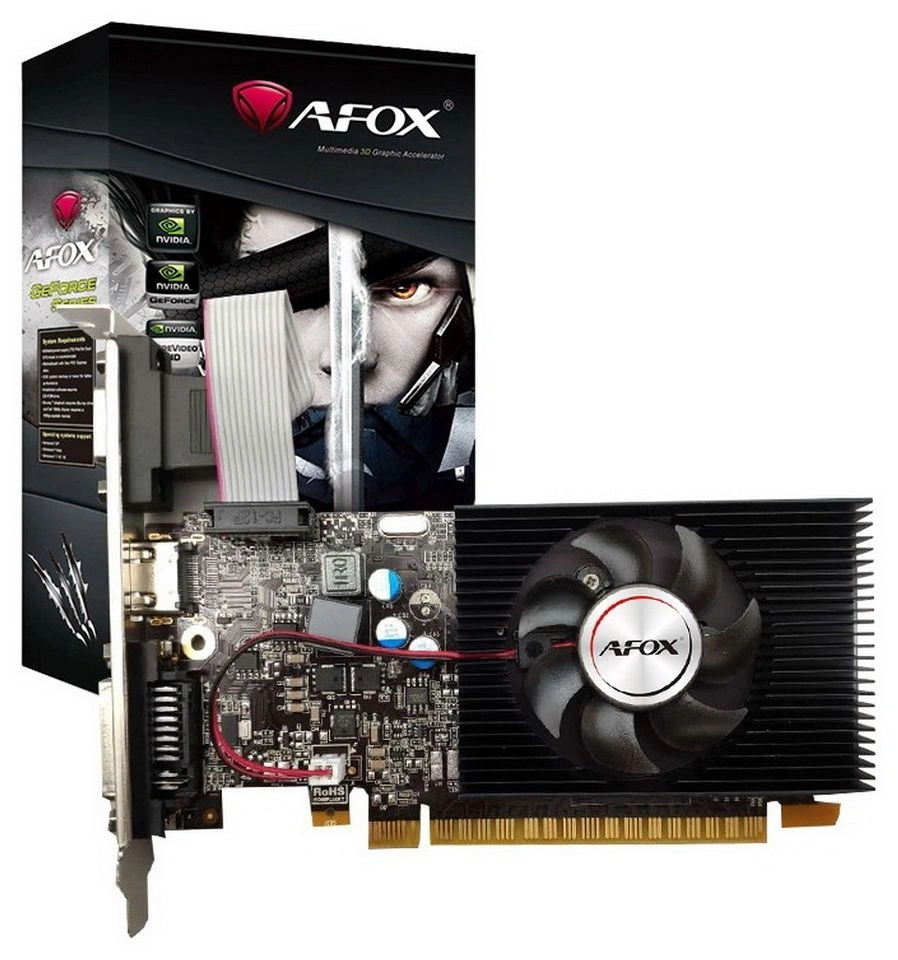 Видеокарта Afox GT740 4GB GDDR3 128bit VGA DVI HDMI 1FAN LP RTL (780629) Видеокарта Afox GT740 4GB GDDR3 128bit VGA DVI HDMI 1FAN LP RTL (780629)