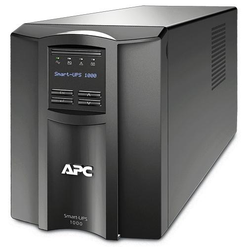 Источник бесперебойного питания APC Smart-UPS 1000VA/670W, Line-Interactive, LCD, Out: 220-240V 8xC13 (4-Switched), SmartSlot, USB, HS User Replaceable Bat, Black, 1 year warranty (REP: SUA1000I) (следы воды)