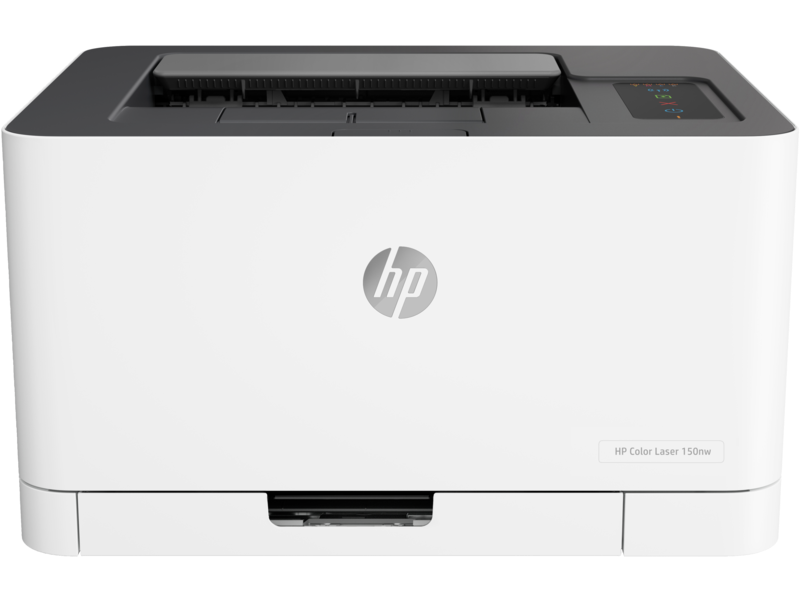 Принтер HP Color Laser 150nw (A4,600x600dpi, (18(4)ppm, 64Mb, USB 2.0/Wi-Fi/Eth10/100,AirPrint, HP Smart,1tray 150, 1y warr, cartridges 700b &500cmy pages in box,repl.SL-C430W ) (4ZB95A#B19)