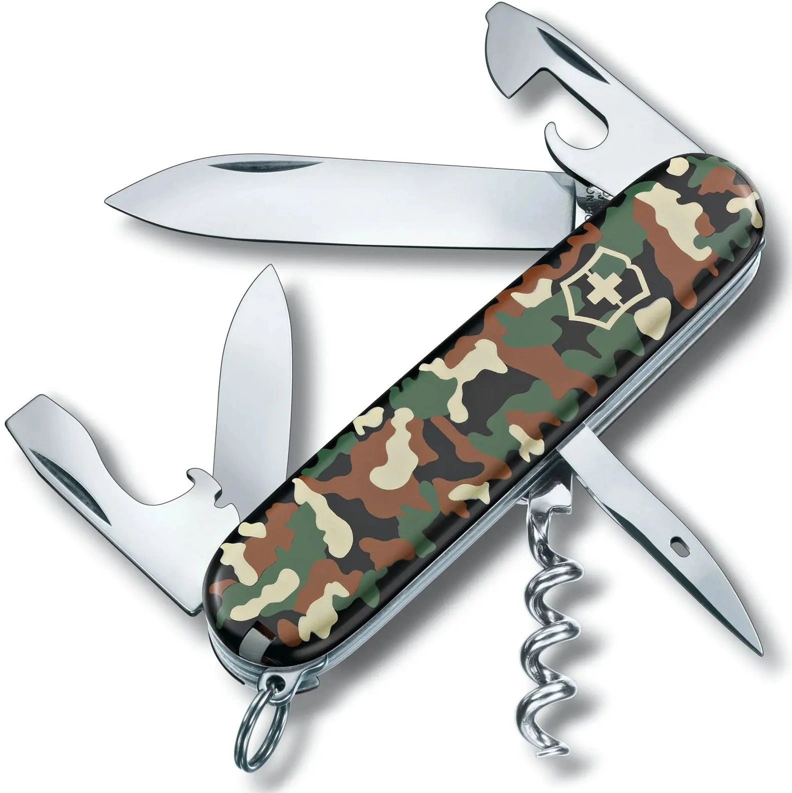 Нож перочинный Victorinox Spartan (1.3603.94) 91мм 12функц. камуфляж карт.коробка Нож перочинный Victorinox Spartan (1.3603.94) 91мм 12функц. камуфляж карт.коробка