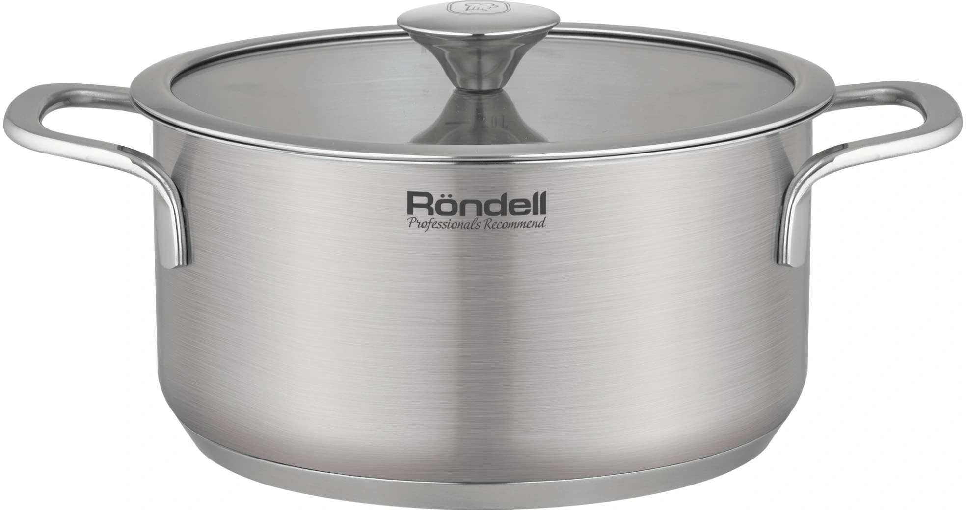 Кастрюля/ Кастрюля Rondell Modern RDS-1747 2.8л. d=20см (с крышкой) стальной