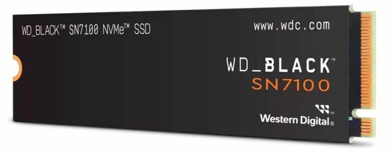 Твердотельный накопитель Western Digital Black SSD SN7100 M2.2280 PCIe 4.0 500Gb, 6800MBs/5000MBs, TBW 300, WDS500G4X0E, 1 year Твердотельный накопитель Western Digital Black SSD SN7100 M2.2280 PCIe 4.0 500Gb, 6800MBs/5000MBs, TBW 300, WDS500G4X0E, 1 year