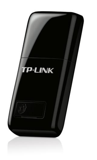 Сетевой адаптер TP-Link TL-WN823N, N300 Мини Wi-Fi USB адаптер, до 300 Мбит/с на 2,4 ГГц, USB 2.0, кнопка WPS