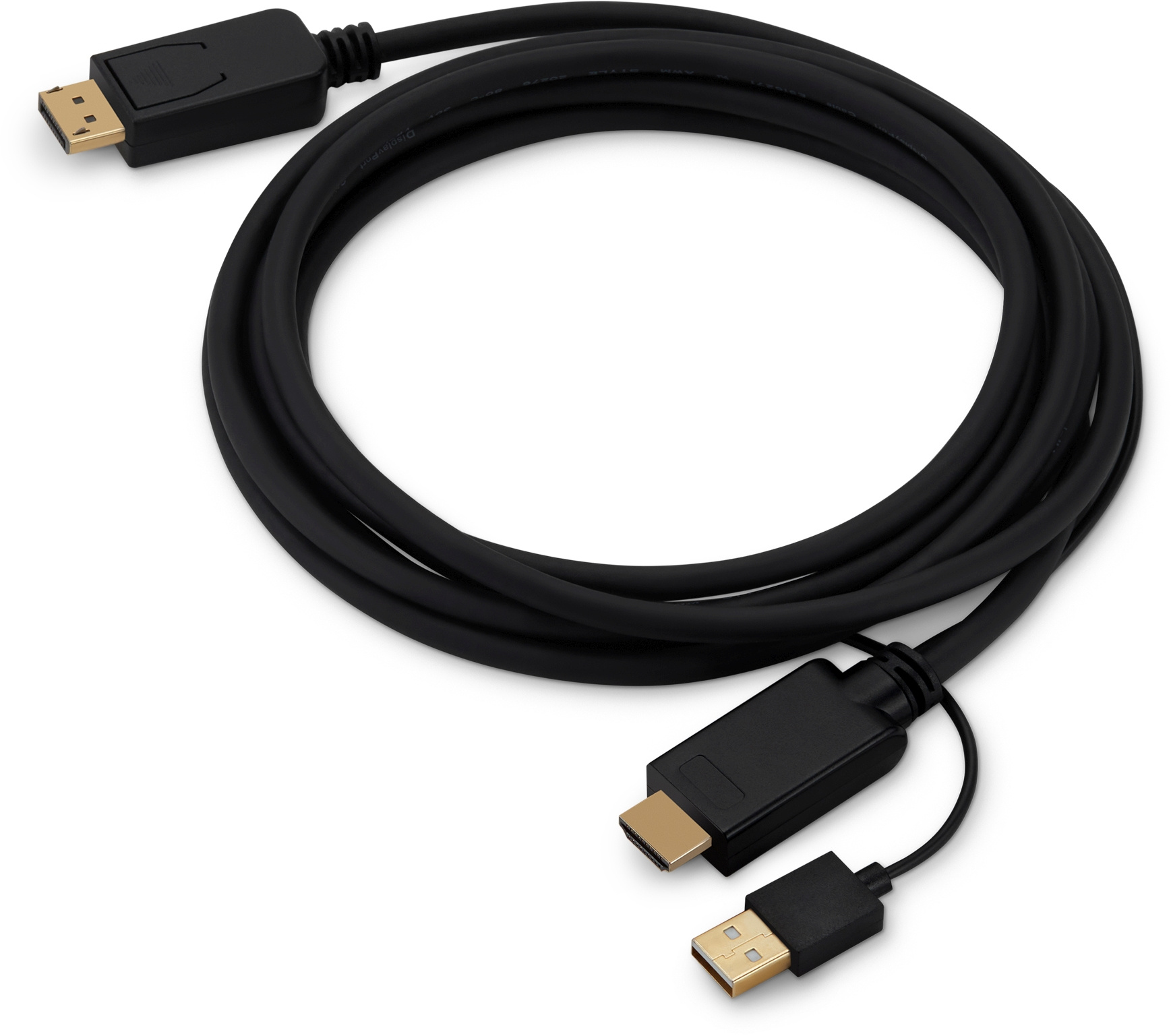 Кабель-переходник аудио-видео Buro HDMI (m)/DisplayPort (m) 3м. позолоч.конт. черный (HDMI-DP-3M) Кабель-переходник аудио-видео Buro HDMI (m)/DisplayPort (m) 3м. позолоч.конт. черный (HDMI-DP-3M)