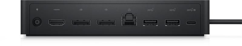 Докстанция Dell Dock UD22 Universal; 130W (USB-C) (2xDP 1.2; 1xHDMI 2.0; 2xUSB-C; 4xUSB-A; 1xRJ-45) (без EU кабеля питания в компл)