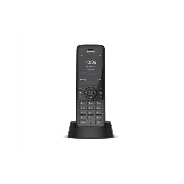 Телефон YEALINK W78H, HD звук, экран 2.4", виброоповещение, 3.5 мм, для W70B/W80B/W90B