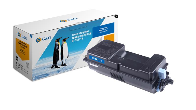 Тонер-картридж G&G toner cartridge for Kyocera FS-4100DN/4200DN/4300DN 15 500 pages with chip TK-3110 1T02MT0NLS