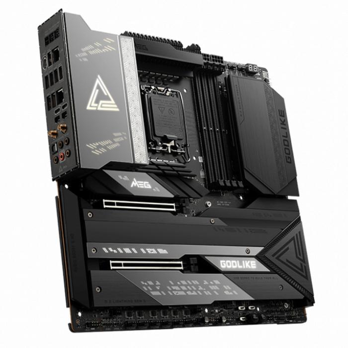 Материнская плата MSI MEG Z790 GODLIKE LGA1700,4DDR5,2PCI-Ex16,7 M.2,2USB3.2 Gen2x2,7USB3.2 Gen2