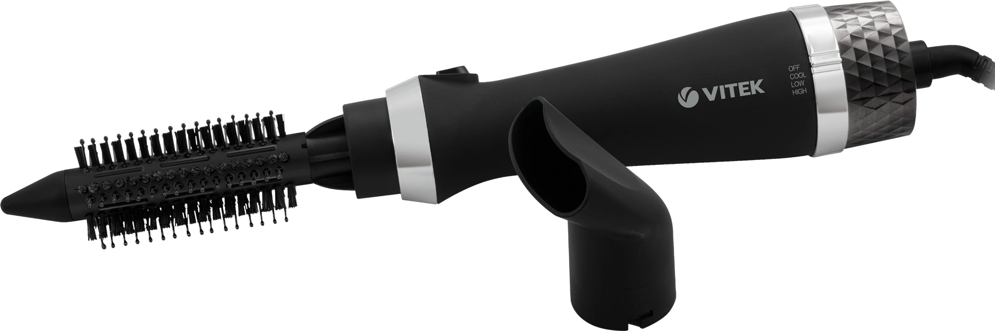 Фен-щетка Vitek VT-8250 1200Вт черный