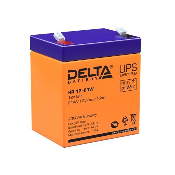  Delta Аккумуляторная батарея для ИБП HR 12-21W (12V/5Ah)